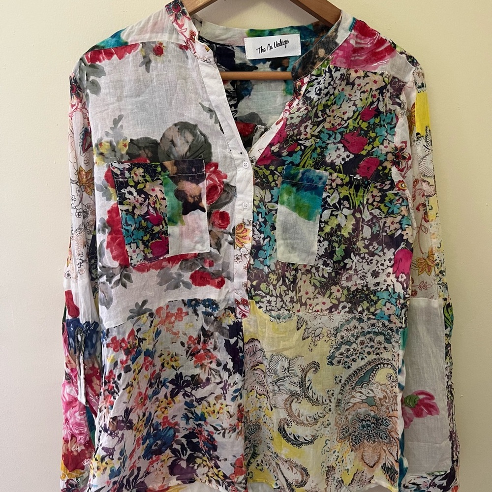 Multicolor Floral Women's Blouse